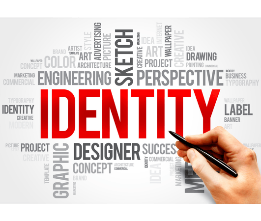 Brand identity and messaging image showing brand positioning and communication strategy