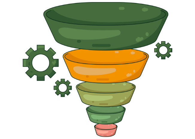 Benefits of marketing funnels and automation for converting leads into customers